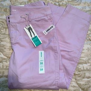 OLD NAVY lilac pixie pants
